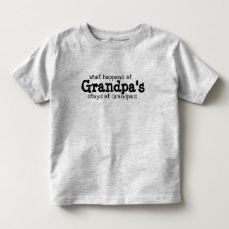 Funny Grandpa Spoil Grandchild Grandkid Toddler T-shirt
