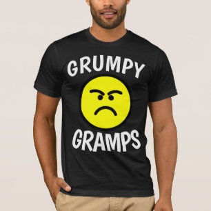 FUNNY GRANDPA T-shirt GRUMPY GRAMPS