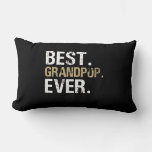 Funny Grandson Best Grandpop Ever Lumbar Pillow