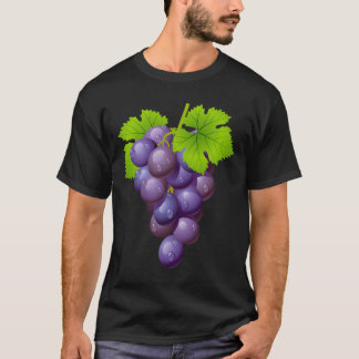 Funny Grape Fruit Halloween Costume Grape Vegan Lo T-Shirt