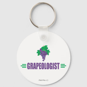 Funny Grapes Keychain