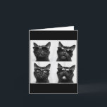 Funny Graphic Cat Photobooth Selfie Funny _5 Card<br><div class="desc">Funny Graphic Cat Photobooth Selfie Funny _5</div>