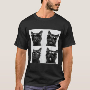 Funny Graphic Cat Photobooth Selfie Funny _5  T-Shirt