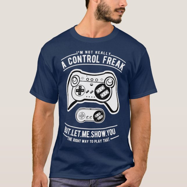 Funny Graphic Gaming Gamer  Great Game Gift T-Shirt (Front)