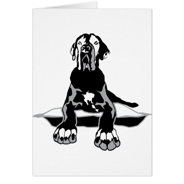 Funny Great Dane Ilios  (Front)