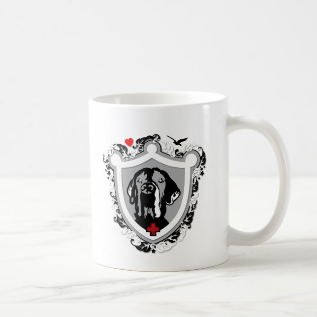 Funny Great Dane Ilios  Coffee Mug (Right)