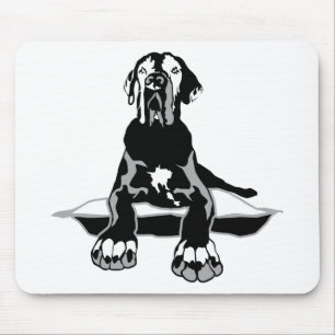 Funny Great Dane Ilios  Mouse Pad