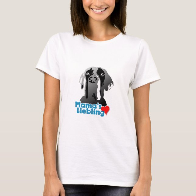 Funny Great Dane Ilios  T-Shirt (Front)
