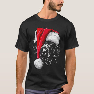 Funny Great Dane Santa Christmas Dog Mom Gift Pres T-Shirt