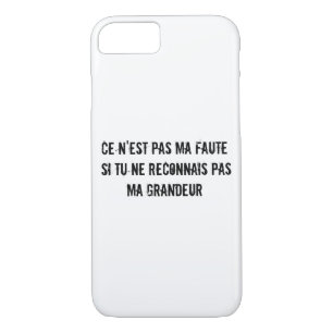Funny Greatness in French Case-Mate iPhone Case