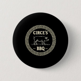 Funny Greek Mythology Circe's Bbq Odyssey 2 Inch Round Button