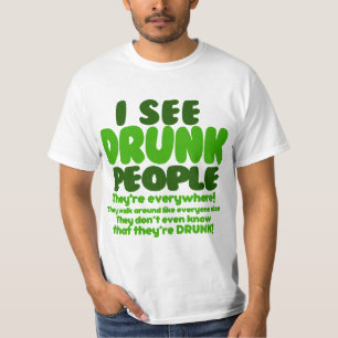 Funny Green Beer Day Humour T-Shirt