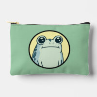 Funny Green Deadpan Frog Toad