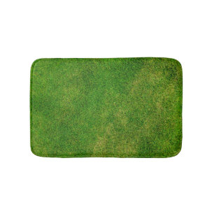 Funny Green Grass Bath Mat