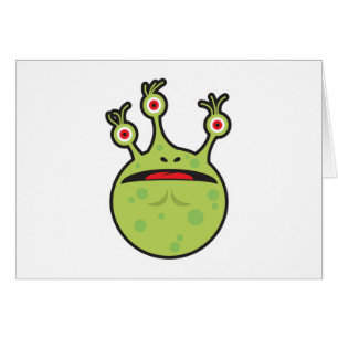 funny green monster