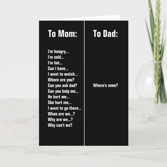 Funny Greeting Card | Any Occasion (Front)