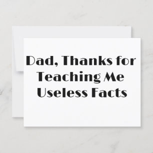 Funny Greeting Card for Father’s Day & Birthdays