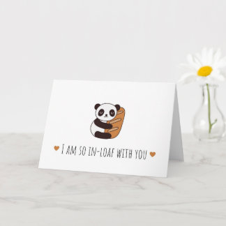 Funny greeting love card for boyfriend or girlfrie