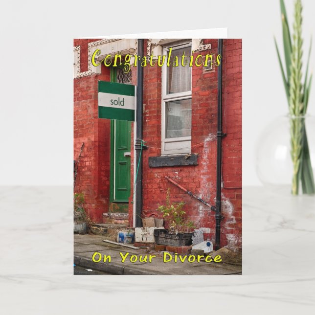 Funny greetings card (Front)