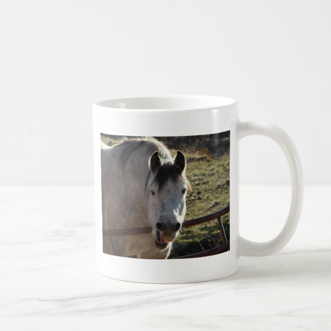 Funny Grey Mare Coffee Mug (Right)