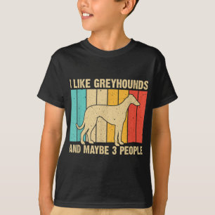 Funny Greyhound Design Men Women Italian Greyhound T-Shirt