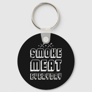 Funny Grill Bbq Chef Gift Idea Barbecue Keychain