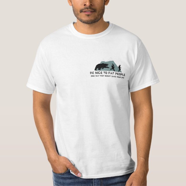 Funny Grizzly Bear T-Shirt (Front)