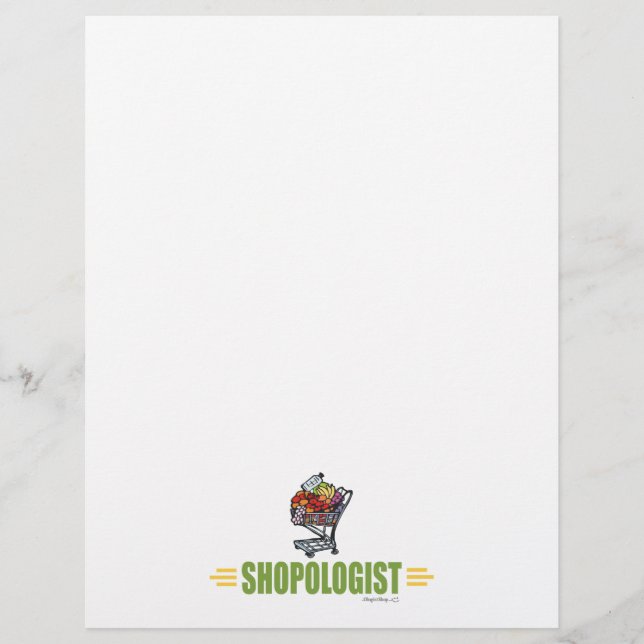 Funny Grocery Shopping Flyer (Front)