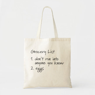 Funny Grocery Tote