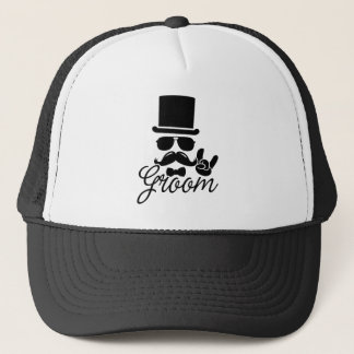 Funny Groom Gift for Bachelor Party & Wedding Trucker Hat
