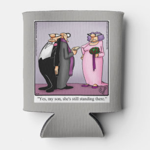 Funny Groom Humour Can Cooler
