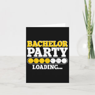 Funny Groom Wedding Bachelor Party _2 Card