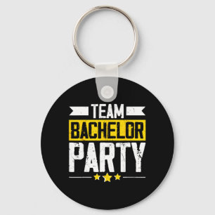 Funny Groom Wedding Bachelor Party Keychain