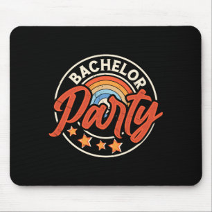 Funny Groom Wedding Bachelor Party Mouse Pad