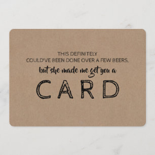 Funny GROOMSMAN Proposal Invitation