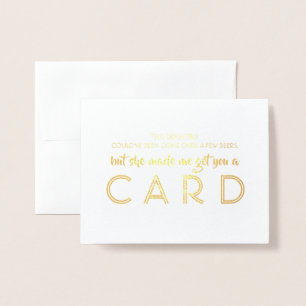 Funny Groomsman Proposal -  Made Me Get You a Card