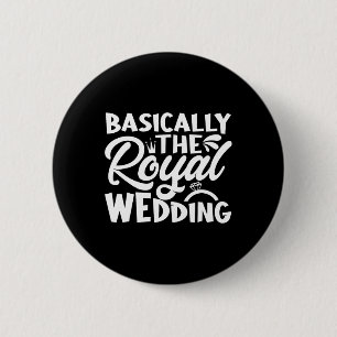 Funny Groomsmen And Bridesmaid - Wedding Officiant 2 Inch Round Button