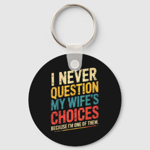 Funny Groovy Dad Joke Quote For Husband Fathers Da Keychain