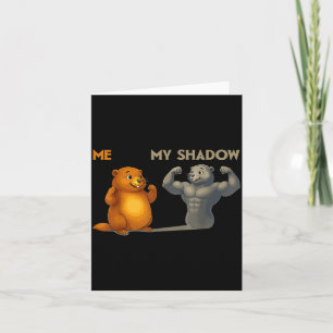 Funny Groundhog Day Card