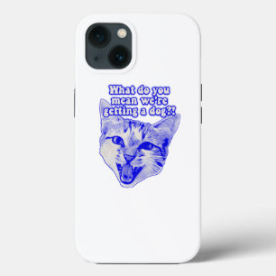 Funny grumpy cat meme for kitty and cat lovers iPhone 13 case