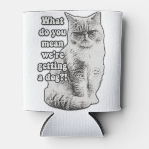 Funny grumpy cat meme for kitty lovers and owners can cooler