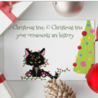 Funny Grumpy Cat O Christmas Tree