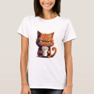 Funny Grumpy Cat Women T-Shirt 