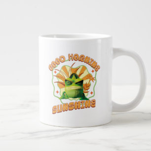 Funny Grumpy Chameleon Morning Humour Large Coffee Mug