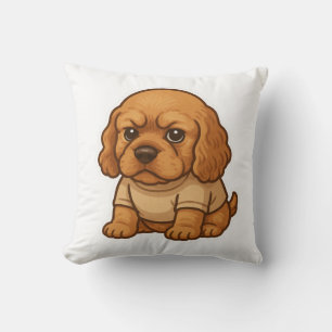 Funny Grumpy Dog Personalized Gift Custom T-shirt Throw Pillow