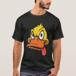 Funny Grumpy Duck Face Design for Duck Lovers Men  T-Shirt<br><div class="desc">Funny Grumpy Duck Face Design for Duck Lovers Men Women</div>