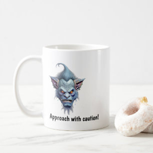 Funny Grumpy Goblin Fantasy Coffee Mug