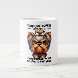 Funny  Grumpy Yorkshire Terrier Dog Mug 