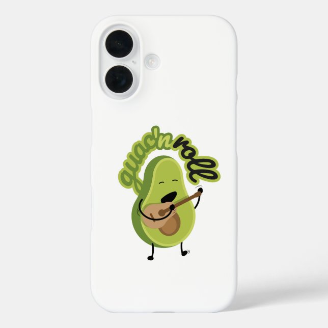 Funny Guac et Roll coque iphone Avocado (Verso)