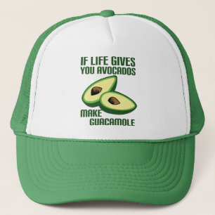 Funny Guacamole Avocado Joke Trucker Hat
